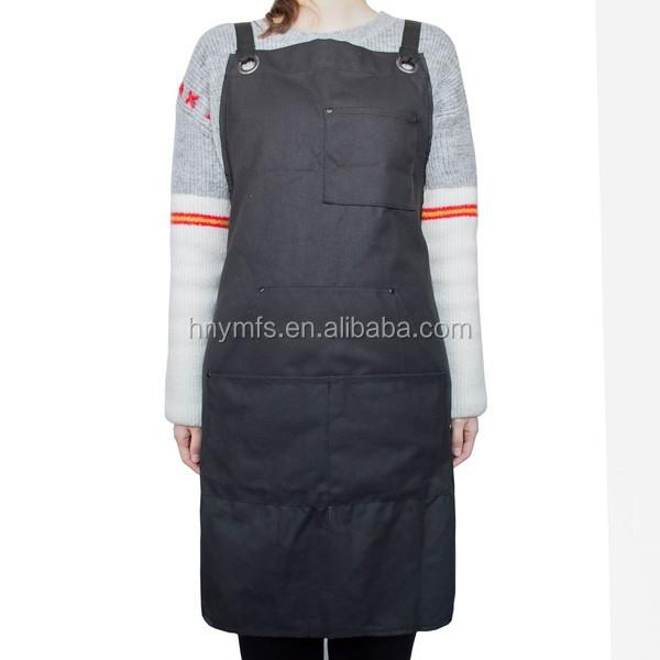 Large Tool Pockets Chef Work Uniform Professional Grade Heavy Cotton Adjustable