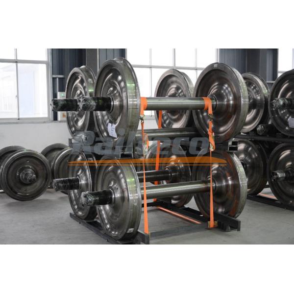 Railroad Locomotive Wheel Sets Convenient Operation And Maintenance