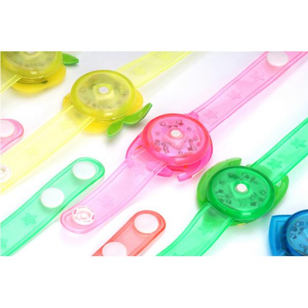 Halloween glow bracelets Flash wrist band Halloween props bar
