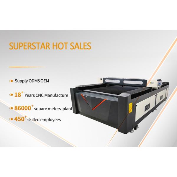 Cnc Cx 1325 máquina de corte por láser de CO2 cortador por láser de 150w con doble motor