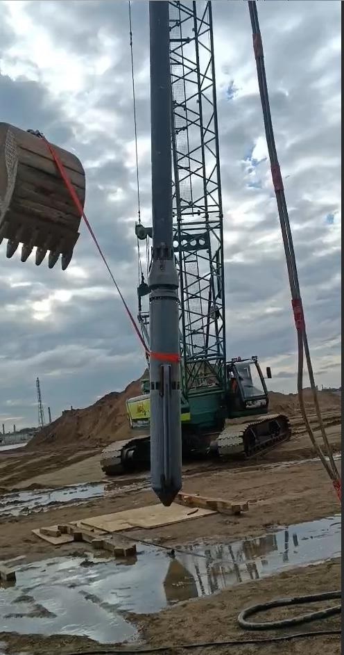 Метод Vibroflotation верхнего питания для компактировать решения учреждения почвы глубокие