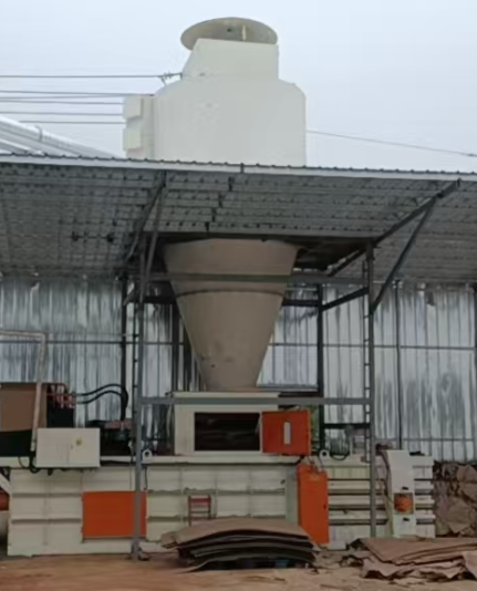 25Mpa Hydraulic Scrap Baling Press Machine 10-18 Tons/Hour PLC Control