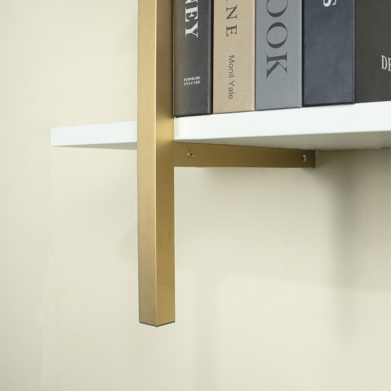 Metal Wall Bookshelf DIY Combination Mount Floating Shelves with Screws