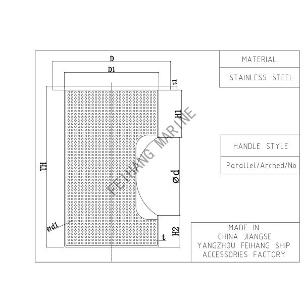 Stainless Steel Sea Chest Strainers Essential Components For Large Motorized Vessels