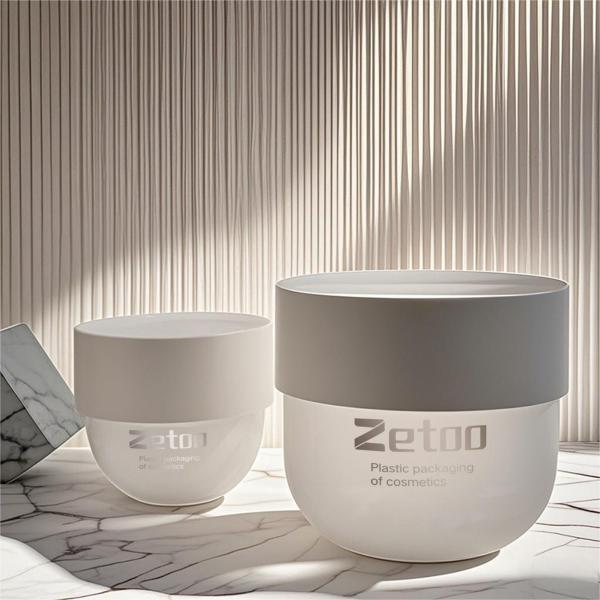 PP Cosmetic Cream Jars 75ml / 200ml Plastic Container For Cream