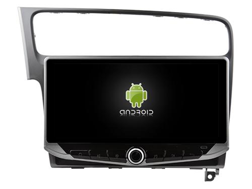10.88 Screen with Mobile Holder For VW Volkswagen Golf VII GOLF 7 MK7 GTI R 2012- 2020 Car Multimedia Stereo GPS CarPla