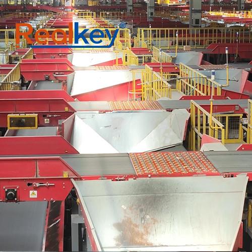 High Load Capacities Swivel Wheel Sorter Logistic Sorter Low Maintenance Reuirements