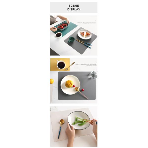 Циновка циновки места силикона ODM OEM красочная многоразовая