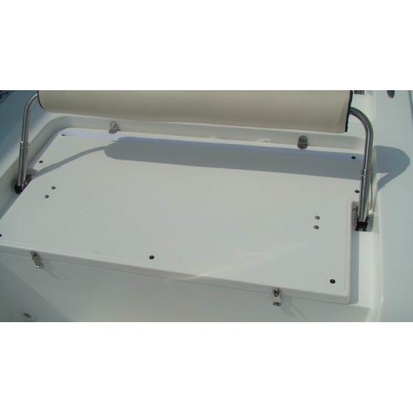 Floor Luxury Inflatable Rib Boat Handmade 550cm Four Layers Reinforced Seams