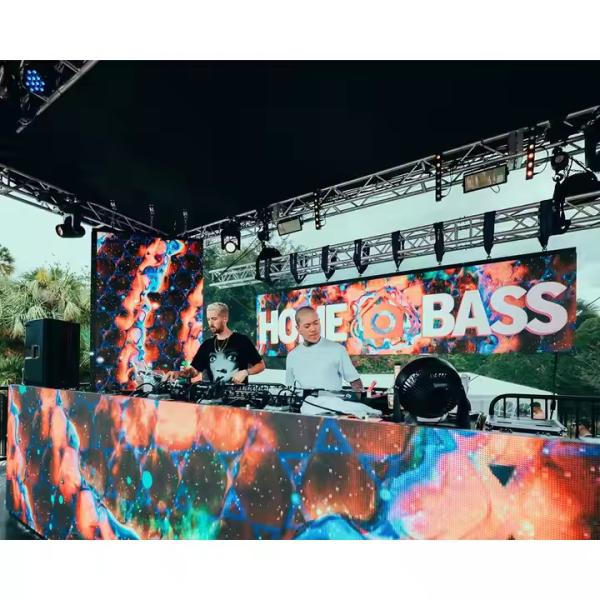 1R1G1B1W Outdoor Rental LED Display Screen SMD1921 Led Backdrop Hire