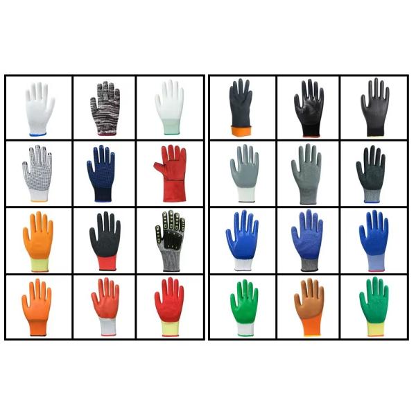 Оптовая торговля износостойкими долговечными латексными резиновыми пенопокрытыми защитными рабочими перчатками