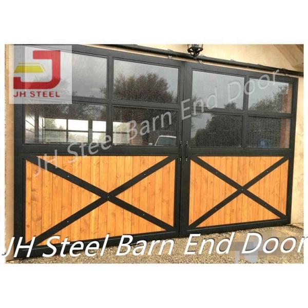 Swing End Door 4x5m 3x4m Horse Stable Panels For Horse Barns
