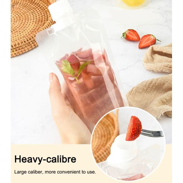 Degradable Spout Pouch Packaging Personalized Drink Pouches For Juice