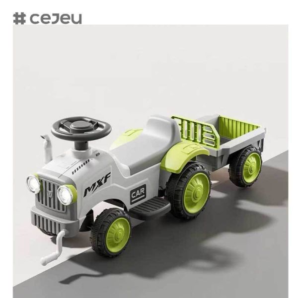 CJ-MBQ-011 2026 Cheap Electric Six Wheels High Speed Rail Train 2 in 1 Children Ride on Car Train Track Ride on Toys to Drive