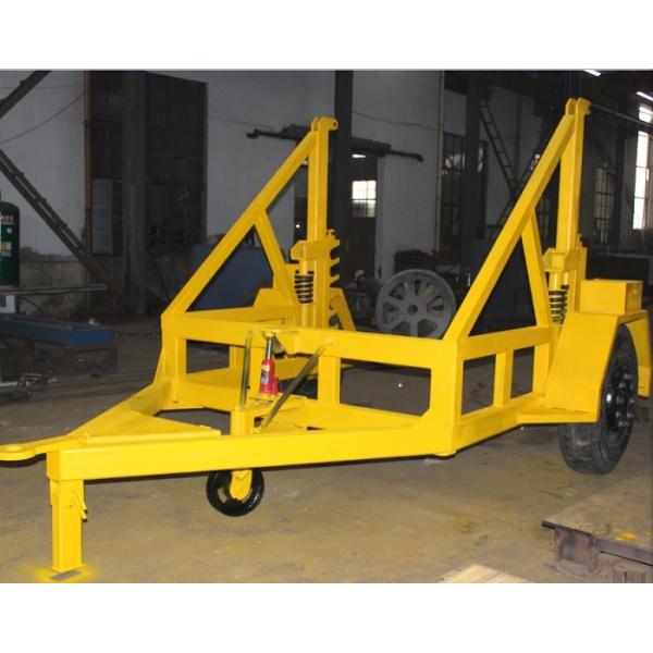 Подгонянный трейлер тросового ролика, высокий трейлер вьюрка кабеля величины наибольшей допускаемой нагрузки на опору нагрузки