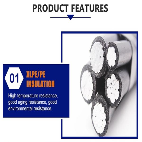 0.6 1KV Overhead Transmission Aerial Bundled Cable