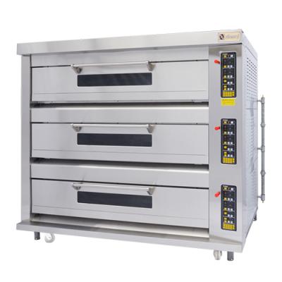 Horno de horneado de pizza profesional 220V Horno de pastelería comercial personalizado