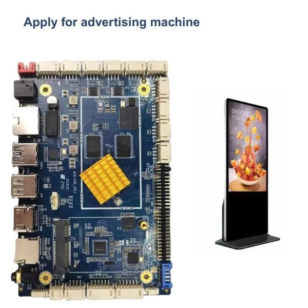 OpenGL Touch Query Machine Mother Board Compatible With Android / Linux System