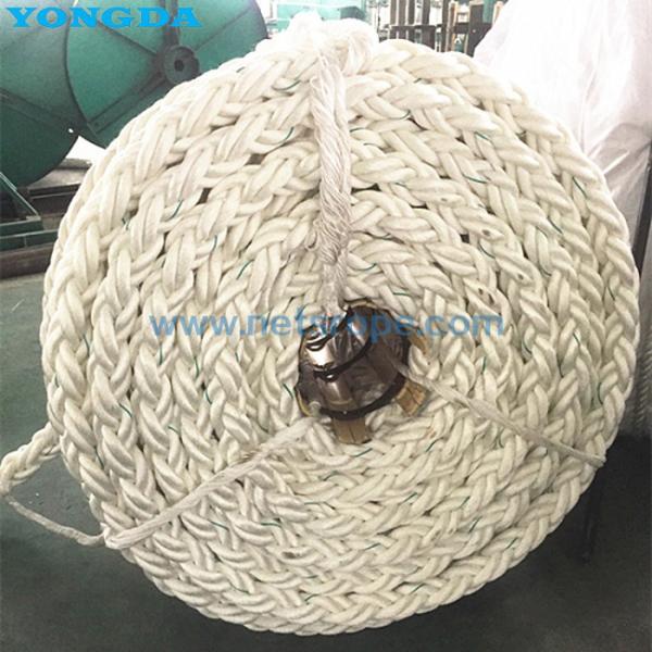 Высокопрочная ссадина 28мм веревочки заплетенная двойником нити полиамида устойчивая