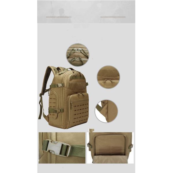 Полиэстер выравнивая покрытие PU PVC рюкзака 35L яйца дракона тактическое