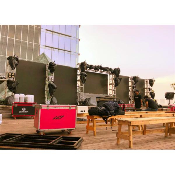 Waterproof P3.9 Led Wall Screen Display Outdoor , Led Video Wall Hire SMD1921