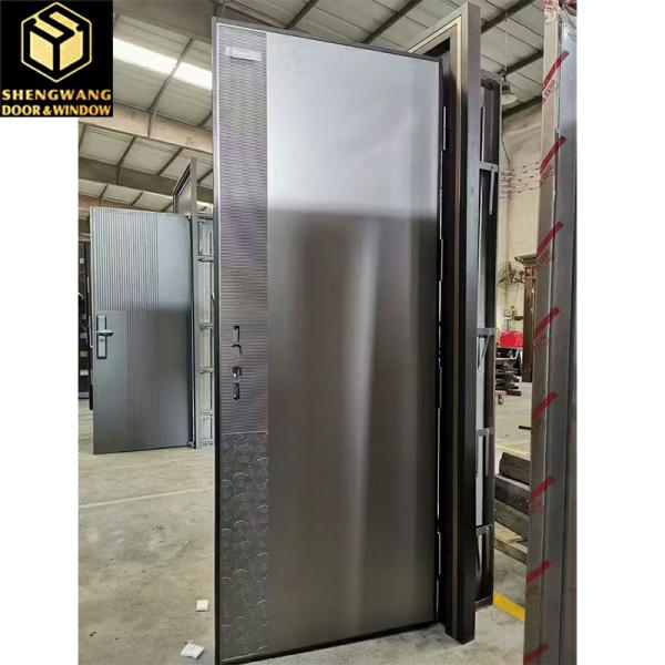 ODM Swing Aluminium Pedestrian Garden Gates Copper Imitation Surface Finishing Metal Gate Outdoor