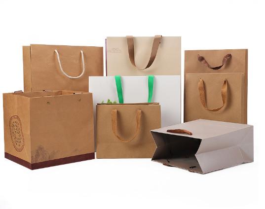 Greaseproof 21*11*27cm Printed Shopping Bag