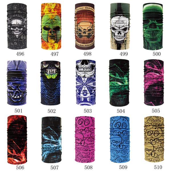 Unisex Hot Transfer Foil 100 Polyester Bandana