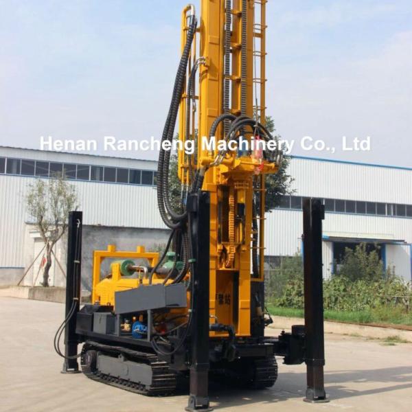 Hydraulic Borehole Water Well Drilling Rig 350m Water Well Crawler Hydraulic Portable Drilling Rig Machine