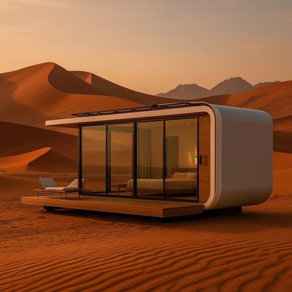 Durable Using Various Prefab Container House Tiny Portable Home Tiny Modular House Camping Hotel Space Capsule