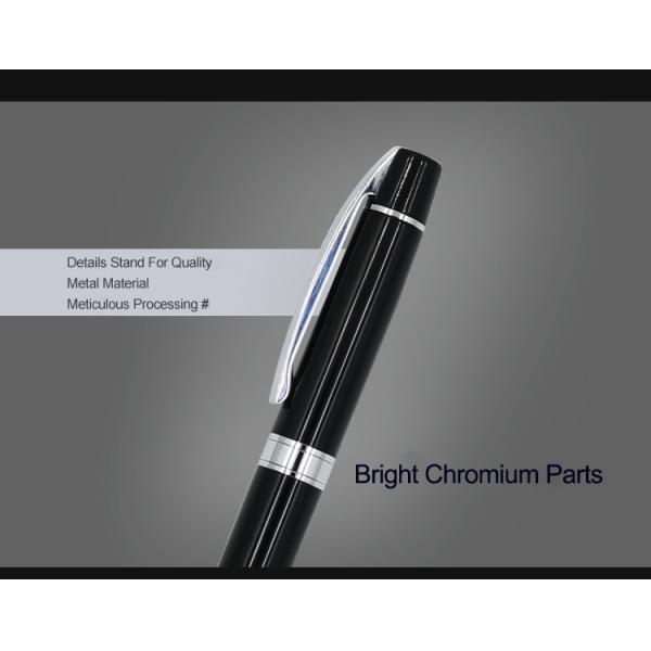 Business Office Metal Signature Pen 0.7mm Twist Type Aluminium Ball Pen