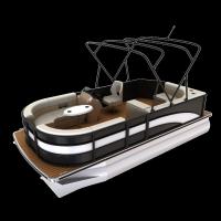 Seagrass / EVA Floor Electric 15 Foot Pontoon Boat 2.3m Width