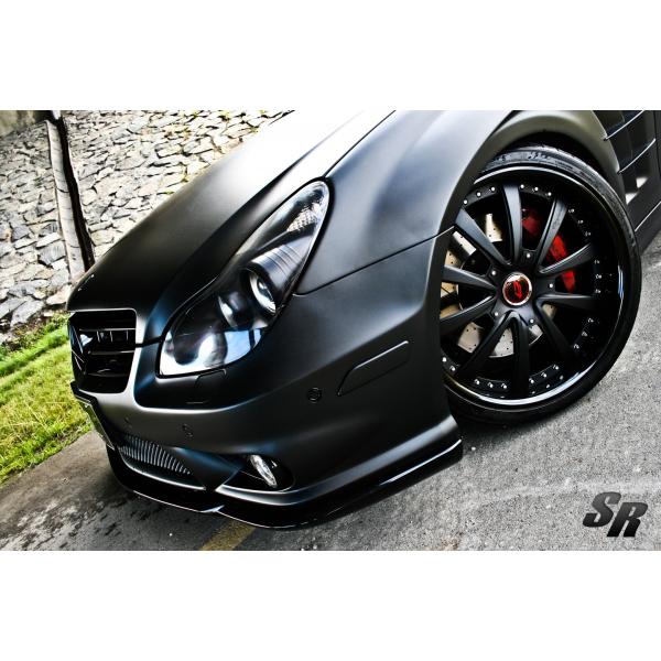 Губа фронта волокна углерода Мерседес W219 AMG