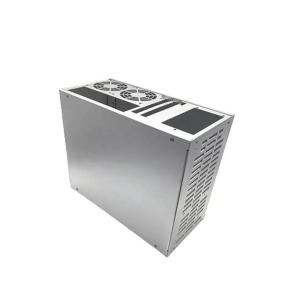 Шасси из листового металла из никеля и серебра, электронная полировка