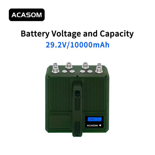 400M 500M  600M 700MHz 50W Portable Jamming Device For Drones Battery Powered