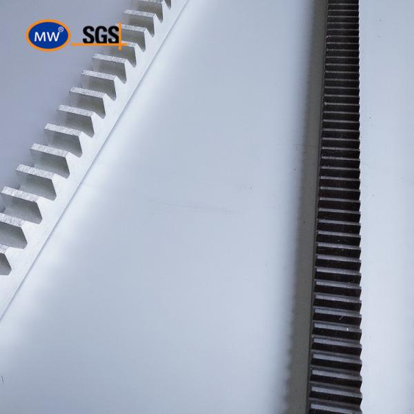 Straight Tooth Profile Gear Racks DIN 6 Accuracy 1000mm Length for Smooth Gear Transmissions
