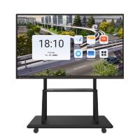 Tableau blanc électronique OEM ODM Qtenboard Tableau blanc interactif 4k Tableau blanc intelligent pour l'enseignement