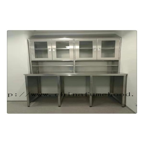 Surface Passivation Stainless Steel Lab Furniture lab tables work benches DTC Hinge 1500*850mm