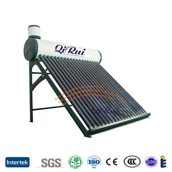 Sistema de aquecimento de água solar sem pressão 50L-500L ecológico com tubo de vácuo solar