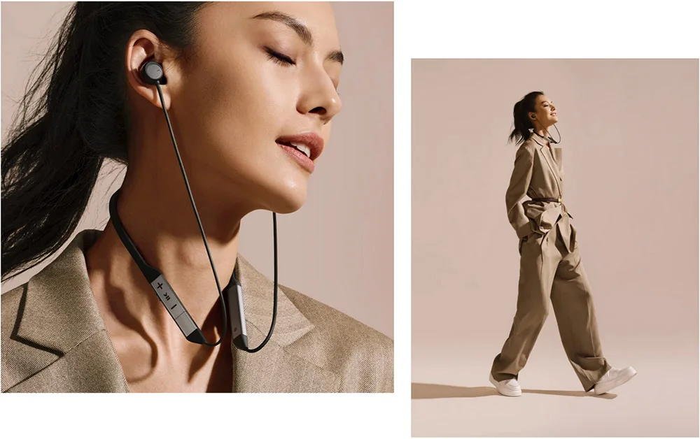 Hua Wei Freelace Pro 2 écouteurs sans fil montés sur le cou haute qualité sonore et longue durée de vie de la batterie