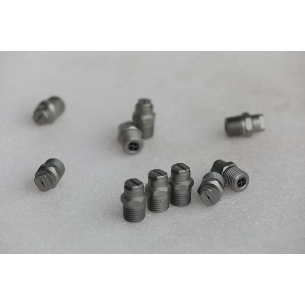 Boquilla de alta presión para barredoras: Acero inoxidable, tratamiento de atomización superficial y ángulo de pulverización de 40°