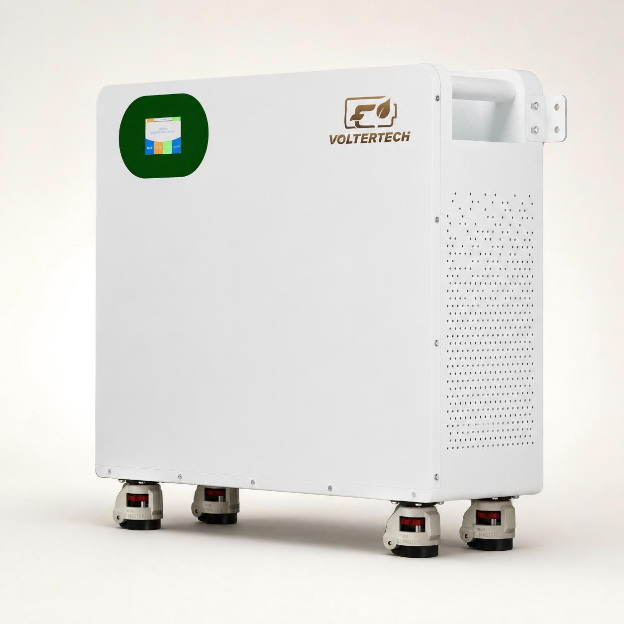 16.08kWh 51.2V 314Ah Smart LiFePO4 Home Energy Storage Battery with Touchscreen and Mobile App Monitoring