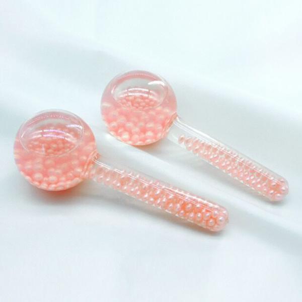 Experience the Refreshing Sensation of Cooling Globes and Roe Caviar Essence for Facial Massage