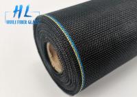 Weave liso cor do preto da tela do inseto da fibra de vidro de 48 polegadas para Windows