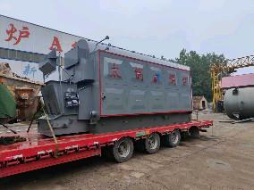 TAIGUO Horizontal Biomass Steam Boiler PLC Intelligent Control Chain Grate