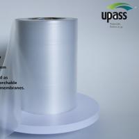 10 do filme quente do HDPE do derretimento de Torchable da espessura mícrons de filme perfurado para as membranas de SBS