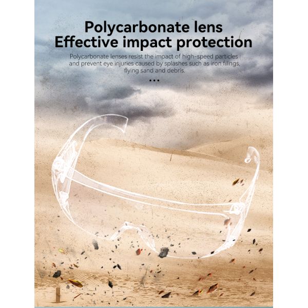 CE Certified Safety Glasses Z87 Eye Protection Eyewear Work Safety Anti Fog Glasses with Side Shields Safety Spectacles