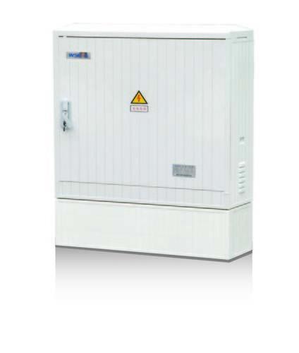 Waterproof SMC Distribution Box , Vertical FRP GRP Power Meter Enclosure Insulation