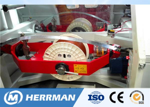 High Efficiency Pair Cable Twisting Machine For Data Cable Left Or Right Direction