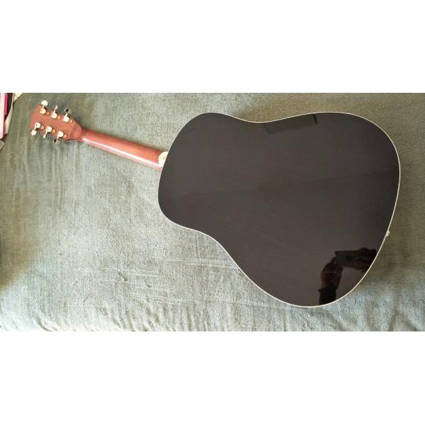 Guitar Factory Customization Acoustic Guitar Vintage Top AAA Sitka Solid Spruce Body Guitar with Fishman pickups
